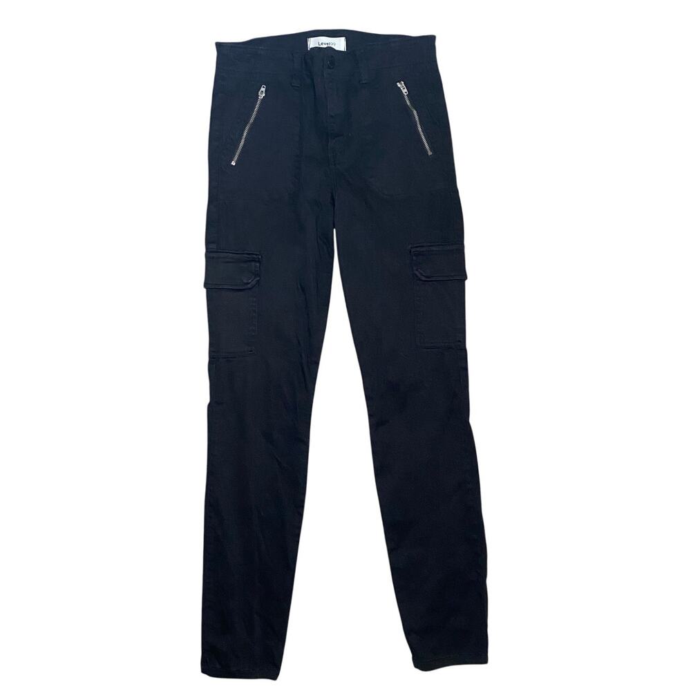 Level 99 Black Skinny Jeggings - Stretchy & Comfy!